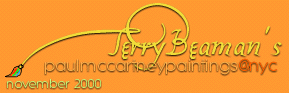 terry beaman's paulmccartneypaintingsnycnovember2000