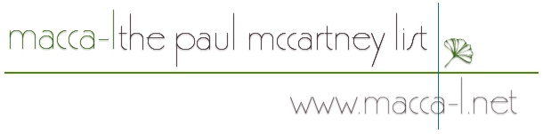 macca-l the paul mccartney list